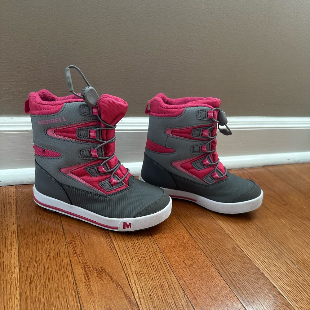 Girls size 12 MERRELL cold weather boots